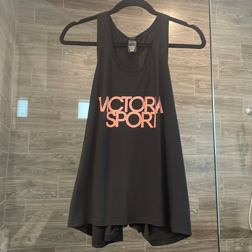 Victoria Sport XL tank black with rose gold
